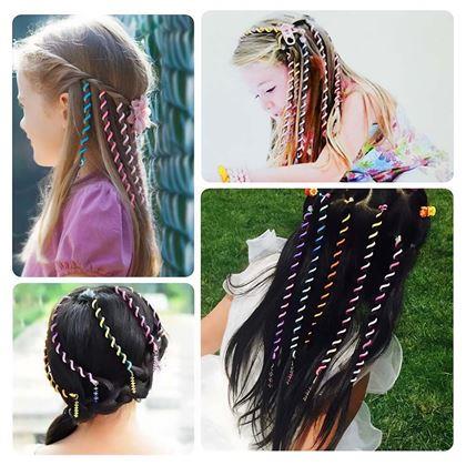 Kép valamiből Hajdíszek – spirálok gyöngyökkel, 6 db