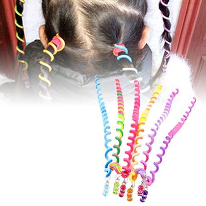 Kép valamiből Hajdíszek – spirálok gyöngyökkel, 6 db