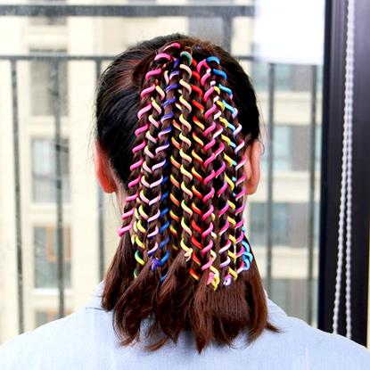 Kép Hajdíszek – spirálok gyöngyökkel, 6 db