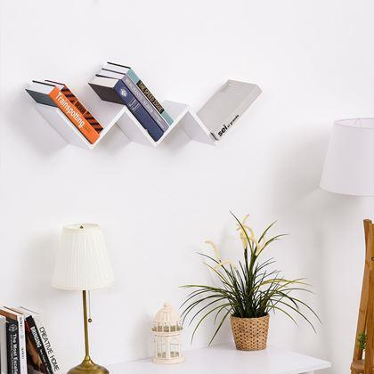 Kép valamiből Fali fa polc