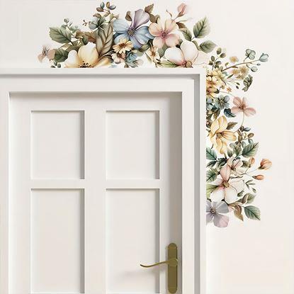 Kép Virágos falmatrica