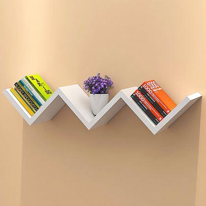 Kép valamiből Fali fa polc