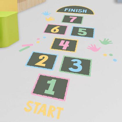 Kép valamiből Padlóra ragasztható matricák - ugróiskola