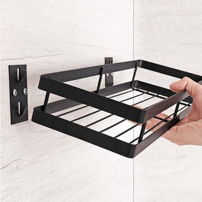 Kép Fém levehető fali polc 30 cm