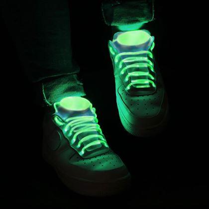 Kép valamiből LED svítící tkaničky - zelené