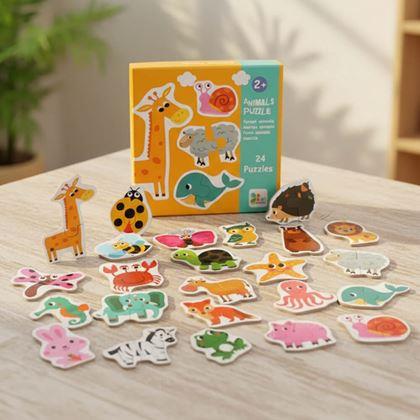 Kép valamiből Gyerek puzzle - állatok