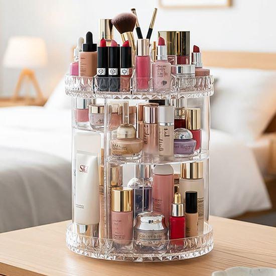 Kép valamiből Forgatható állvány kozmetikumokhoz