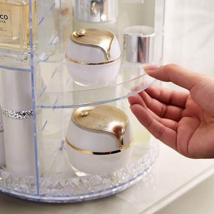 Kép valamiből Forgatható állvány kozmetikumokhoz