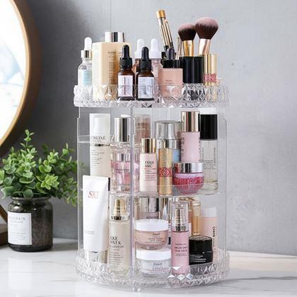 Kép valamiből Forgatható állvány kozmetikumokhoz