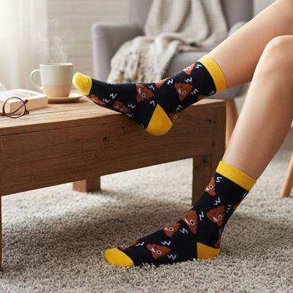 Kép valamiből Kakis zokni