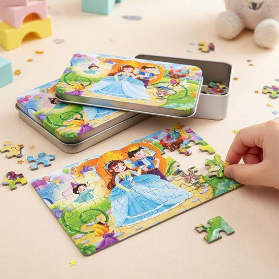 Kép valamiből Gyermek puzzle dobozban  -  királyság