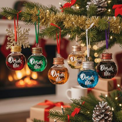 Kép valamiből Karácsonyfadíszek 6 db - drink me