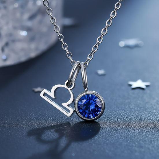 Kép valamiből Zodiákus jegyes medálos nyaklánc - Mérleg