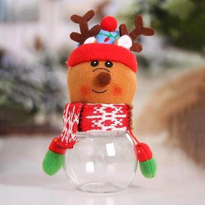 Kép valamiből Karácsonyi édességtartó doboz -  rénszarvas