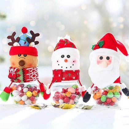 Kép valamiből Karácsonyi édességtartó doboz -  hóember