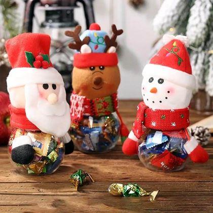 Kép valamiből Karácsonyi édességtartó doboz -  hóember