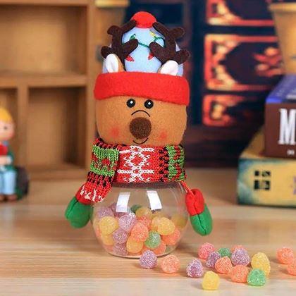 Kép valamiből Karácsonyi édességtartó doboz -  rénszarvas