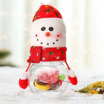 Kép valamiből Karácsonyi édességtartó doboz -  hóember