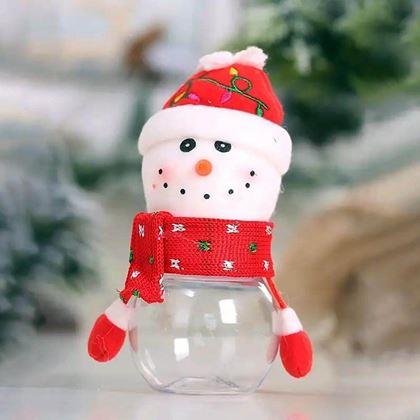 Kép valamiből Karácsonyi édességtartó doboz -  hóember