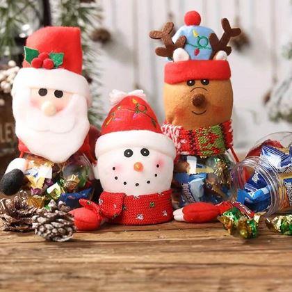 Kép valamiből Karácsonyi édességtartó doboz -  hóember