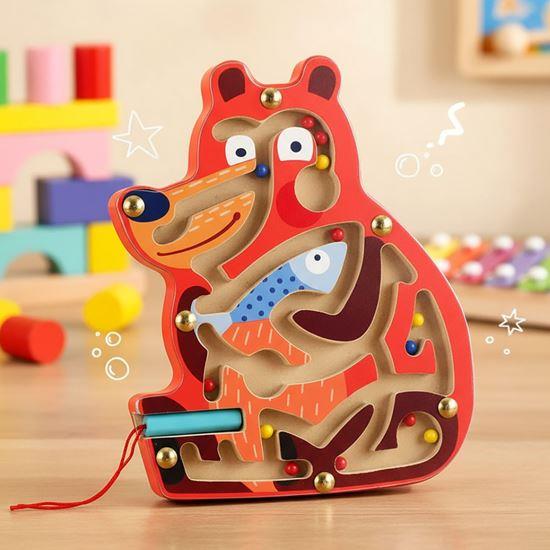 Kép valamiből Mágneses labirintus  -  medve