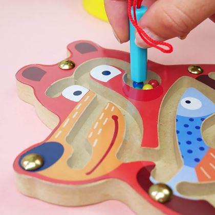 Kép valamiből Mágneses labirintus  -  medve