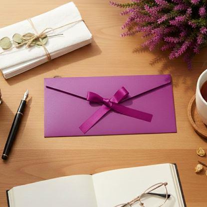 Kép Ajándék boríték szalaggal