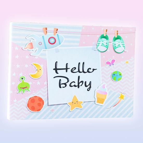 Kép valamiből Élmény napló/gyermek fotóalbum + kreatív matrica szett