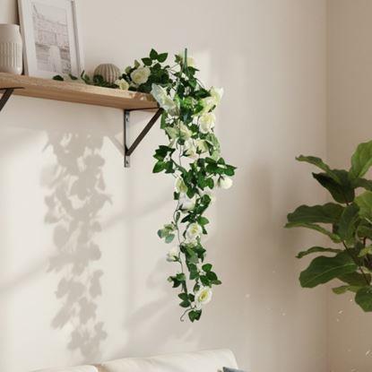 Kép Műnövény csüngő virág 90 cm