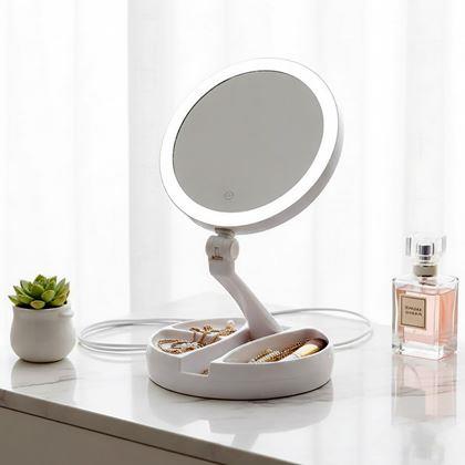 Kép valamiből Világító kozmetikai tükör