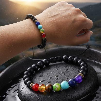 Kép A hét csakra ásványkarkötő