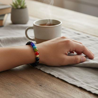 Kép A hét csakra ásványkarkötő