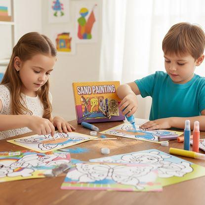 Kép Homokfestő készlet - nagy készlet