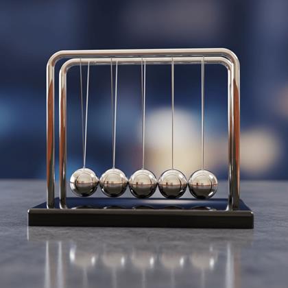 Kép valamiből Newton bölcsője