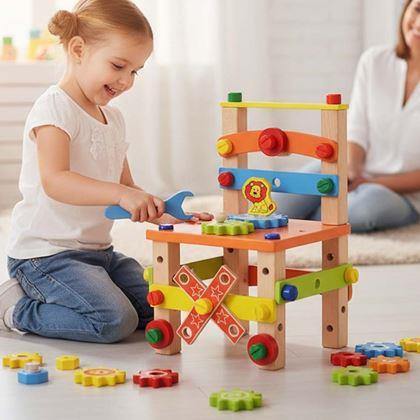 Kép valamiből Fából készült oktatószék