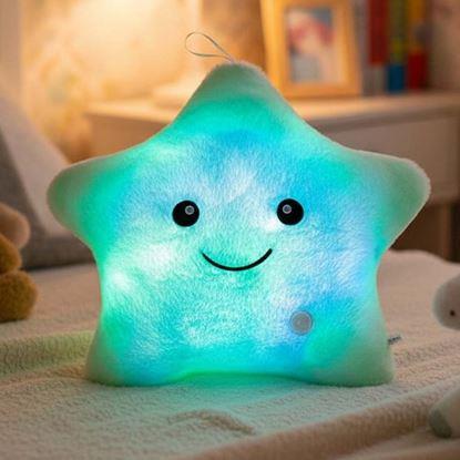 Kép Világító párna - csillag