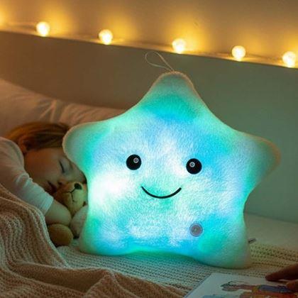 Kép valamiből Világító párna - csillag