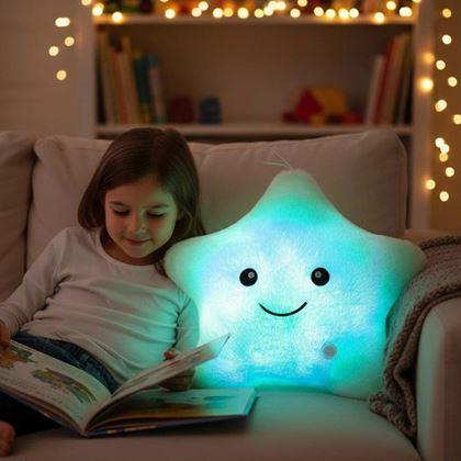 Kép valamiből Világító párna - csillag