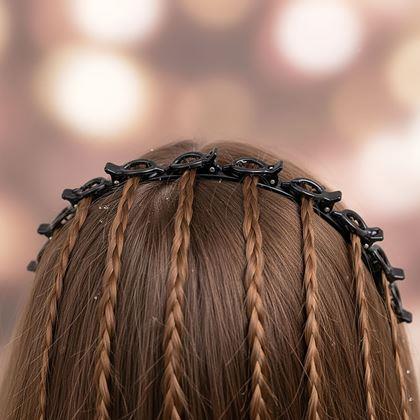 Kép valamiből Csatos hajpánt  -  barna