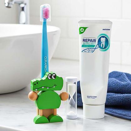 Kép valamiből Ecsettartó homokórával