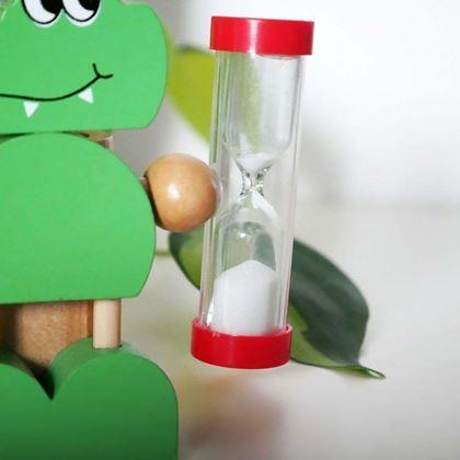 Kép valamiből Ecsettartó homokórával