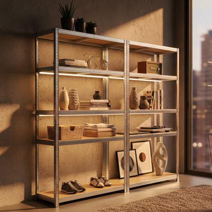 Kép valamiből Fém polc 5 polccal