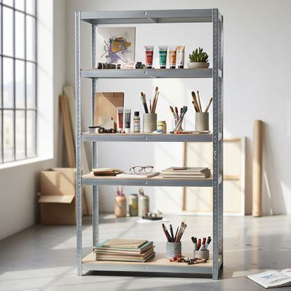 Kép valamiből Fém polc 5 polccal