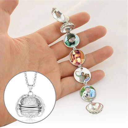 Kép Kinyitható nyaklánc medál