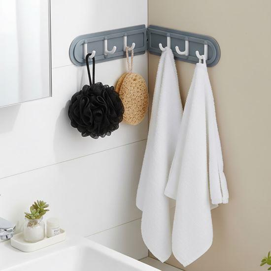 Kép valamiből Öntapadós sarokakasztó 6 kampóval