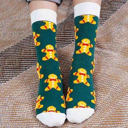 Kép Ponožky s vánočním vzorem