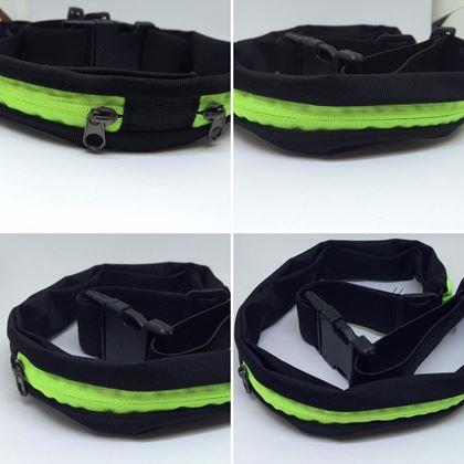 Kép valamiből Sport slim övtáska  -  zöld