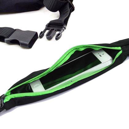 Kép valamiből Sport slim övtáska  -  zöld