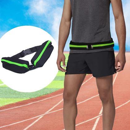 Kép valamiből Sport slim övtáska  -  zöld