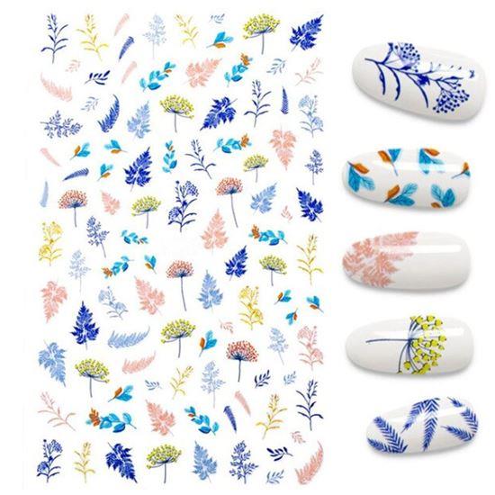 Kép valamiből Körömmatrica készlet - 104 db jegy